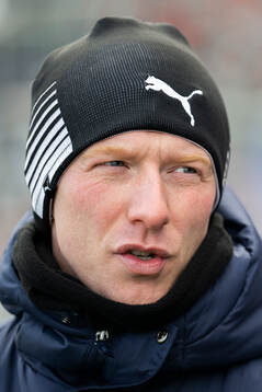 Helsingborgs manager Stevie Grieve