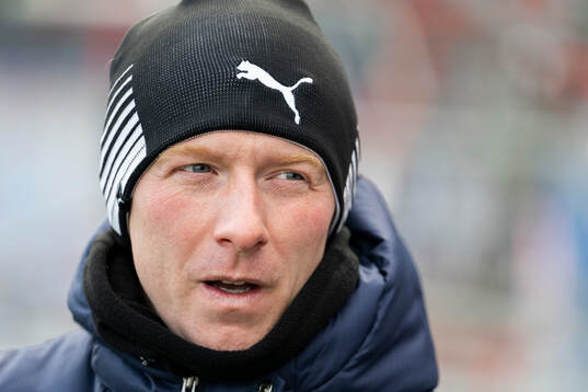 Helsingborgs manager Stevie Grieve