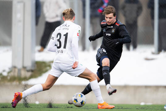 Helsingborgs Alvin Nordin mot Ängelholms Vilgot Carlsson