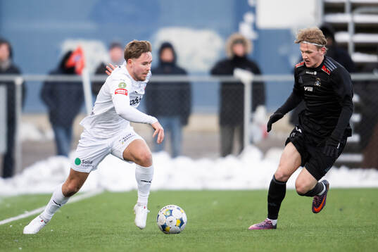 Helsingborgs Simon Bengtsson och Ängelholms Alvin Karlsson