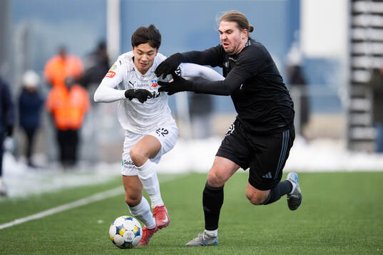 Helsingborgs Max Bjurström och Ängelholms Charlie Weberg