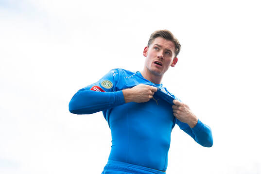 Helsingborgs målvakt Johan Brattberg