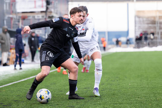 Helsingborgs Ervin Gigovic och Ängelholms Endrit Lipovica