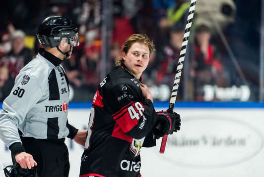 Malmö Redhawks Lauri Pajuniemi utvisas
