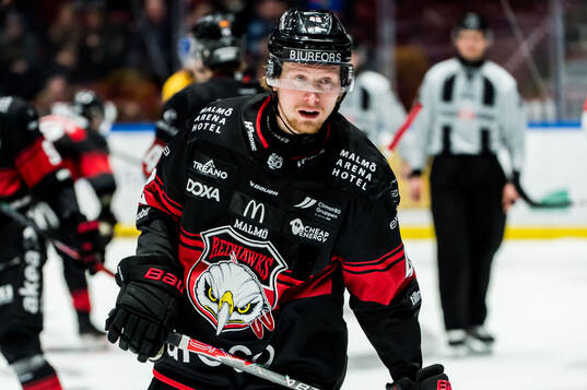 Malmö Redhawks Robin Salo deppar