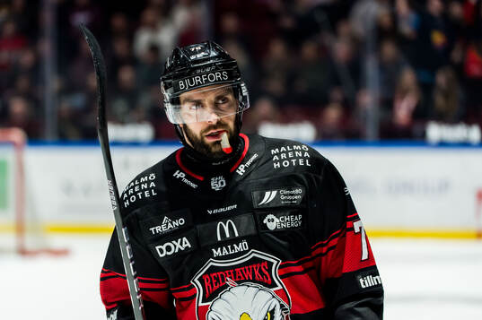 Malmö Redhawks Robin Hanzl deppar