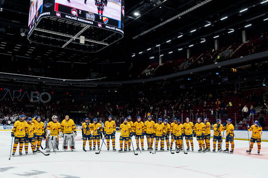 Djurgårdens spelare jublar