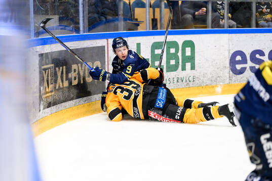 Hugo Pettersson och Luleås Pontus Själin