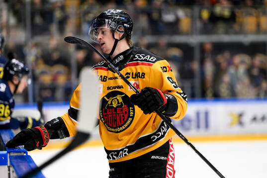 Luleås Pontus Andreasson deppar
