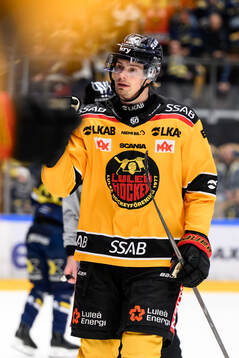 Luleås Markus Nurmi jublar
