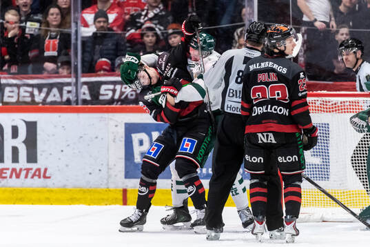 Örebros Filip Berglund och Färjestads Jack Berglund