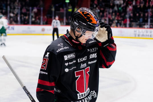 Örebros Patrik Puistola deppar