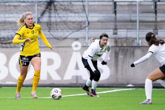 under träningsmatchen mellan Elfsborg och Häcken