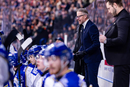 Leksands tränare Johan Hedberg