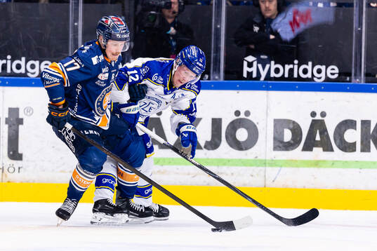 Växjös Erik Andersson och Leksands Kalle Östman
