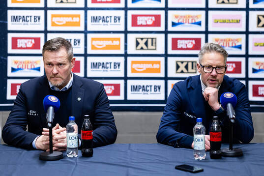 Växjös assisterande tränare Joakim Fagervall och