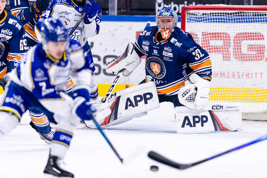 Växjös målvakt Ludvig Persson