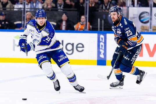 Leksands Joonas Lyytinen och Växjös Lucas Elvenes