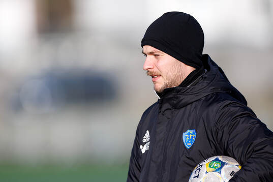 Falkenbergs målvakt Anton Andersson
