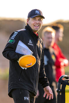 Tränare Fredrik Holmberg