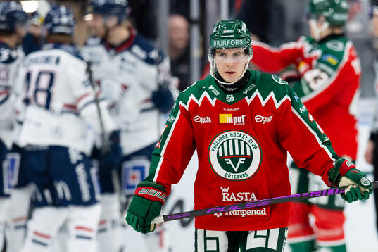 Frölundas Jere Innala deppar