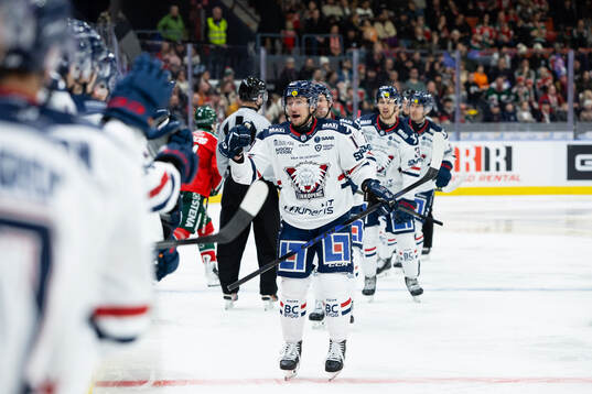 Linköpings Jakub Vrana jublar