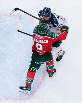 Frölundas Linus Weissbach och Linköpings Eskild Bakke