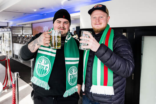 under ishockeymatchen i SHL mellan Rögle och Timrå