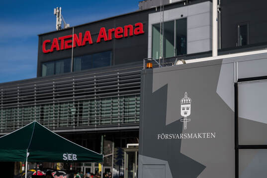 under ishockeymatchen i SHL mellan Rögle och Timrå
