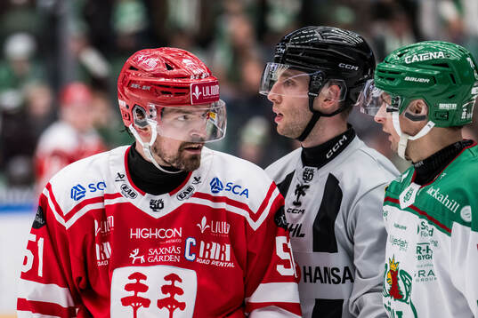 Timrås Anton Lander och Rögles Daniel Zaar
