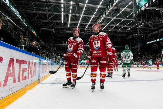 Timrås Jonathan Dahlén och Linus Nässén deppar