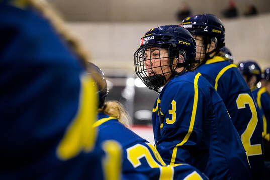 Anna Kjellbin of Sweden in a women's international friendly