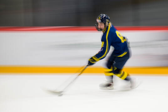 Hilda Svensson of Sweden in a women's international