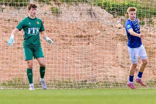 during the friendly football match between GAIS and Klaksvik
