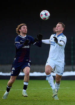 FREDERIKSBERG, DANMARK - 1. FEBRUAR 2026: Magnus Knudsen,
