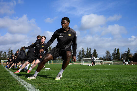Bläddra bland fler bilder av Fotboll, Allsvenskan, Mjällby, Träning 