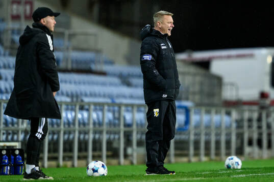 coach Stefan Billborn of IFK Göteborg