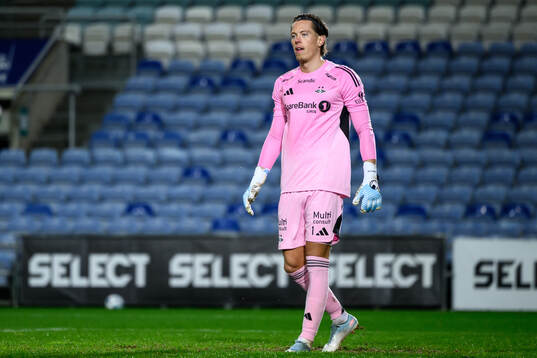 goalkeeper Leopold Wahlstedt of Rosenborg