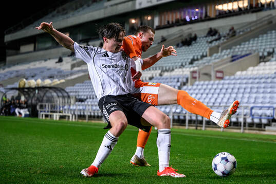 Ulrik Hald-Hernes of Rosenborg and Vilmer Tyrén of IFK