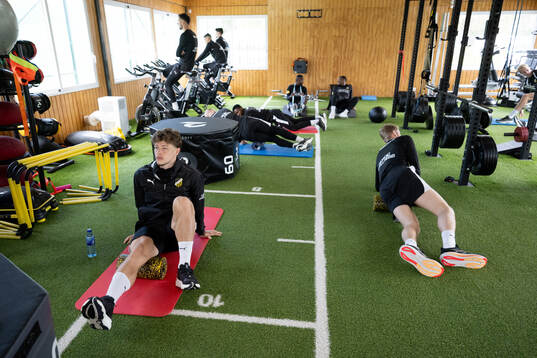 Gustav Lindgren i gymmet