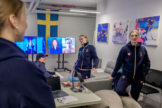 Ida Karlsson, Anna Kjellbin, Emma Söderberg and and Thea