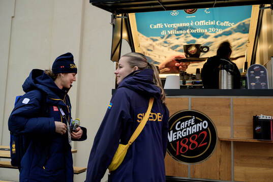 Ida Karlsson and Tindra Holm of the Swedish national