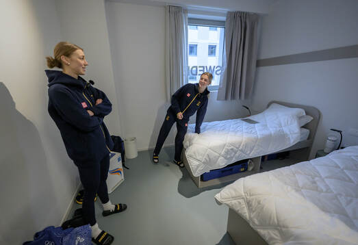 Thea Johansson and Ida Karlsson of the Swedish national