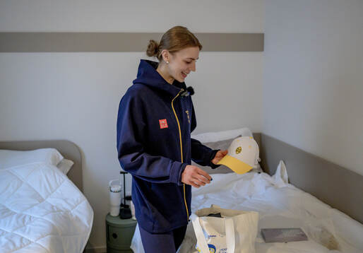 Ida Karlsson of the Swedish national women’s ice hockey