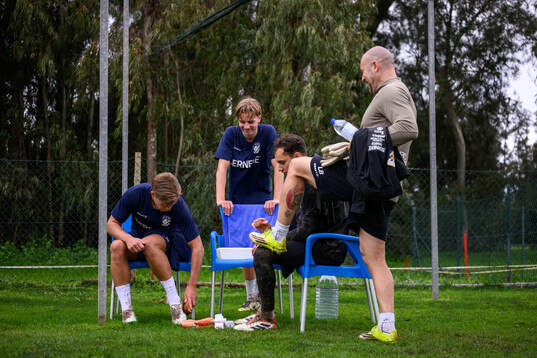 IFK Göteborgs Felix Eriksson, Oliver Månsson, målvakt
