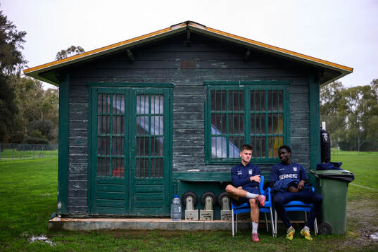 IFK Göteborgs Leo Radakovic och Imam Jagne
