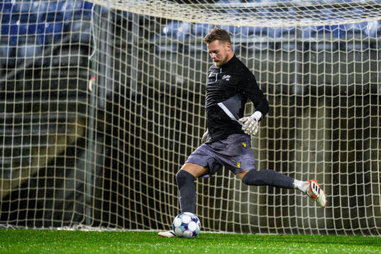 Goalkeeper Robin Wallinder of Mjällby
