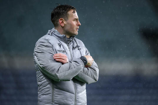 coach Karl Marius Aksum of Mjällby