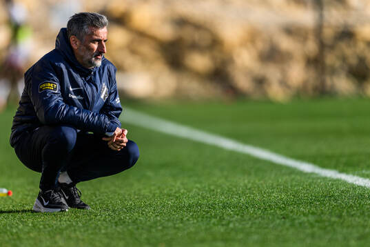 Coach José Riveiro of AIK
