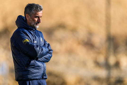 Coach José Riveiro of AIK